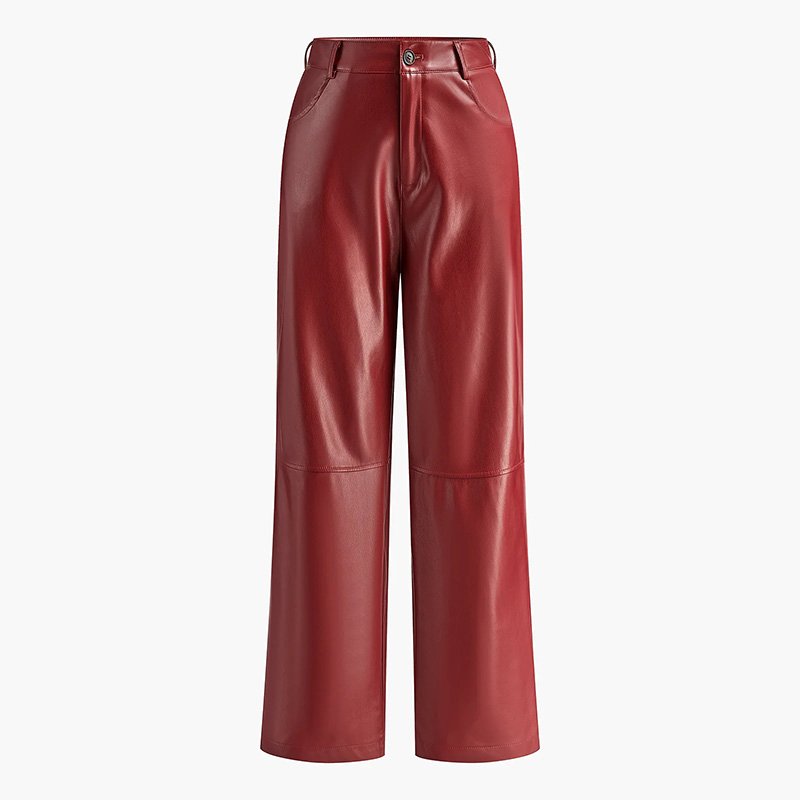 PU Leather Pants