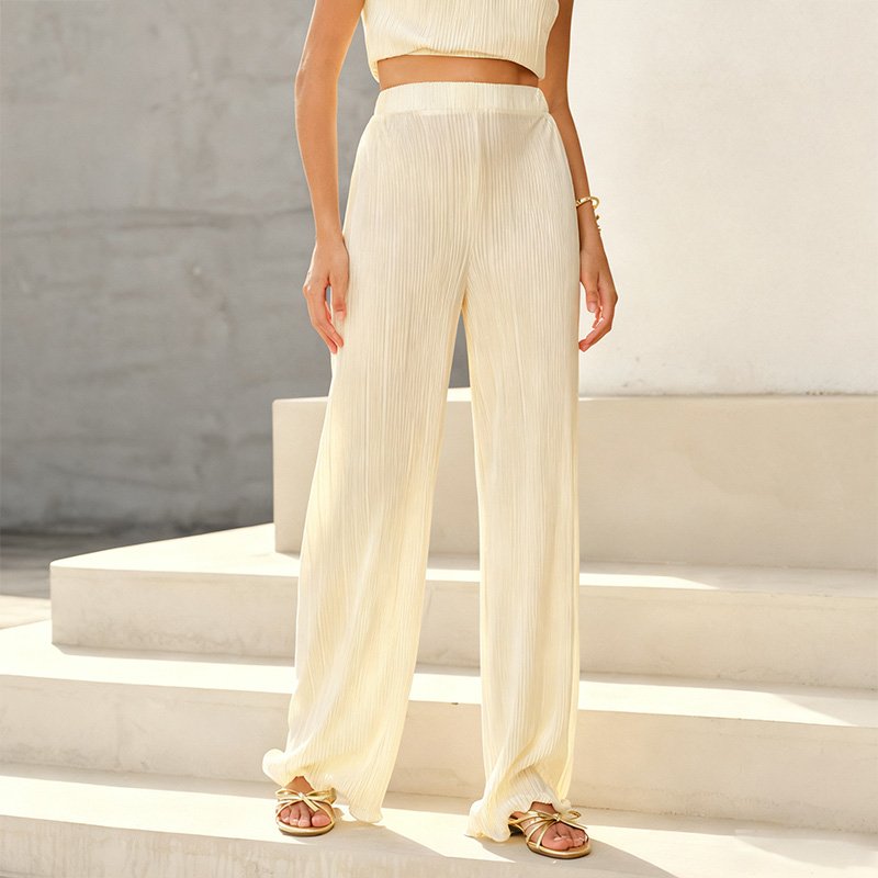 Pleated Pants