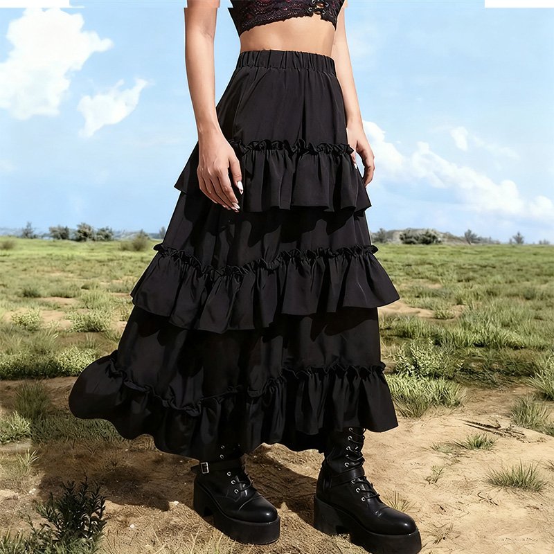 Tiered and Layered Skirts