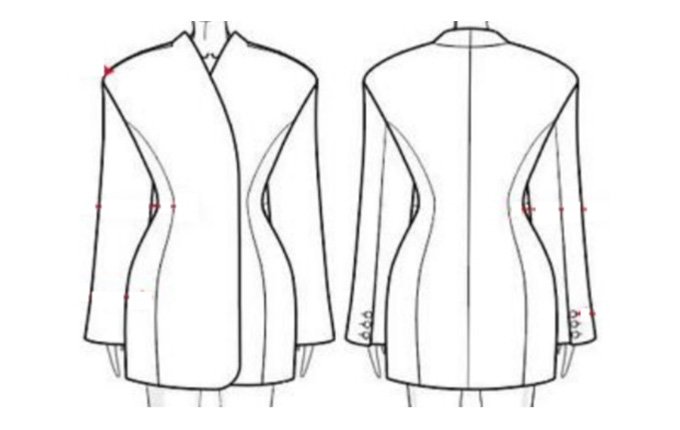 Tailored Sculpted Blazer Mini Dress