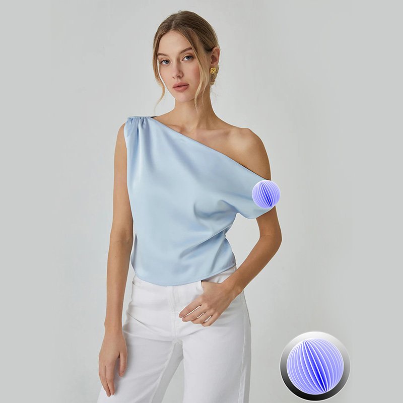 One Shoulder Blouse-6