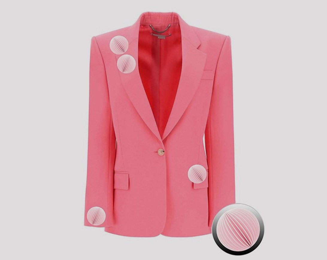 3D Silk Flower Clothing Blazers