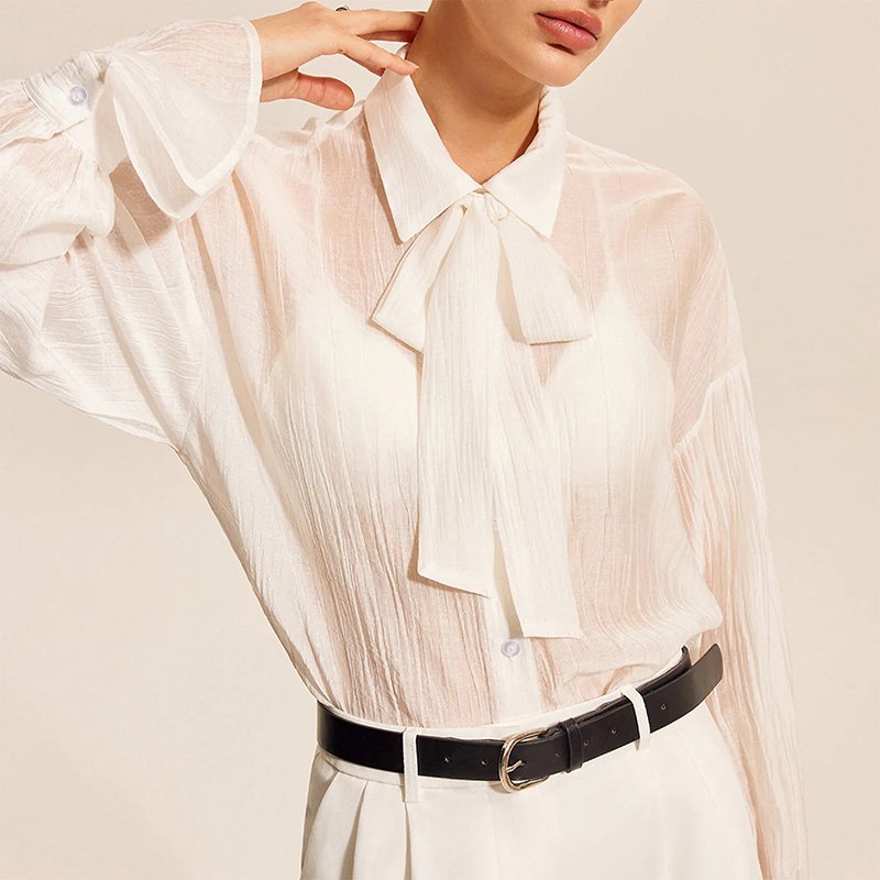 Women’s Bow Tie Blouse