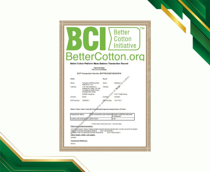 BCI – Better Cotton Initiative