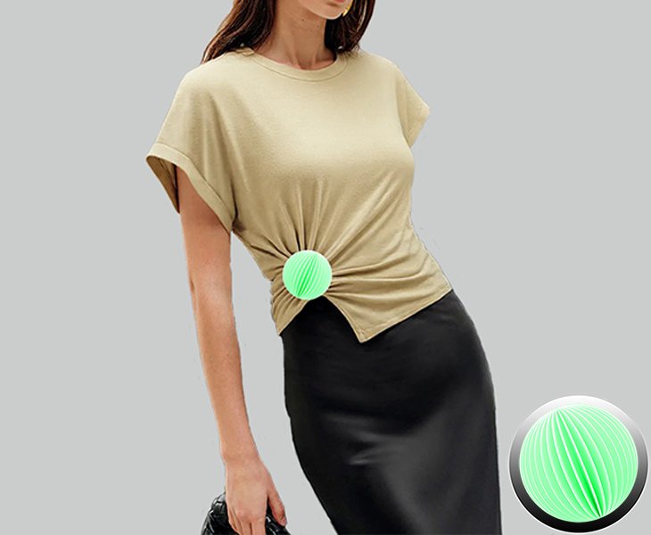 Custom T-Shirts with 3D Silk Flower