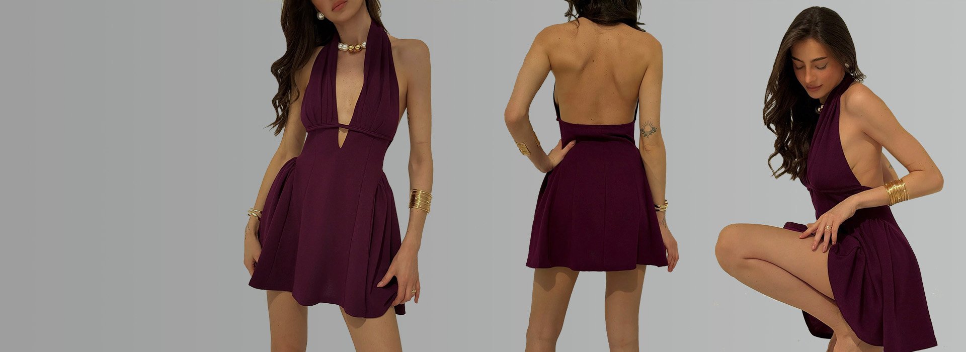 Women Backless Dress Manufacturer