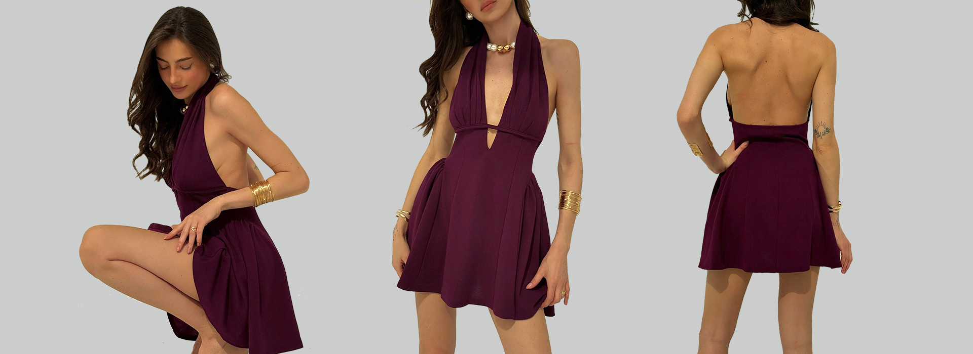 Women Backless Dress Manufacturer