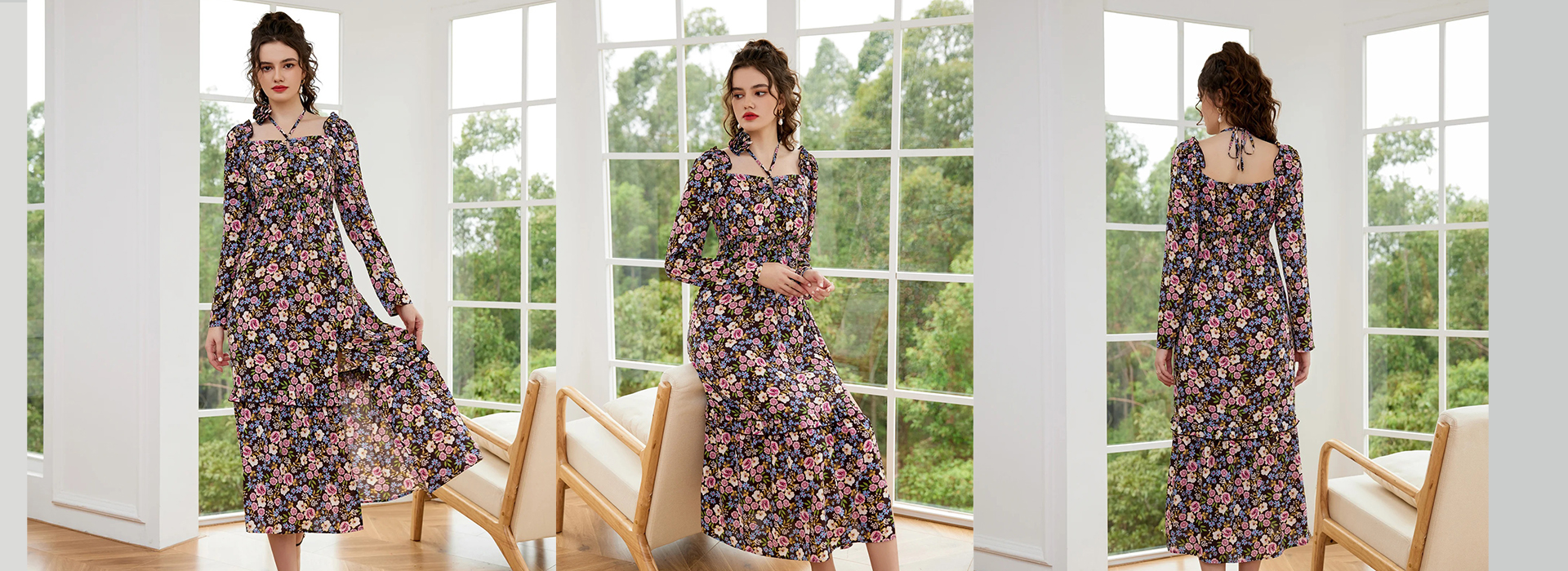 Custom Floral Dress Manufacturer for All Your Needs