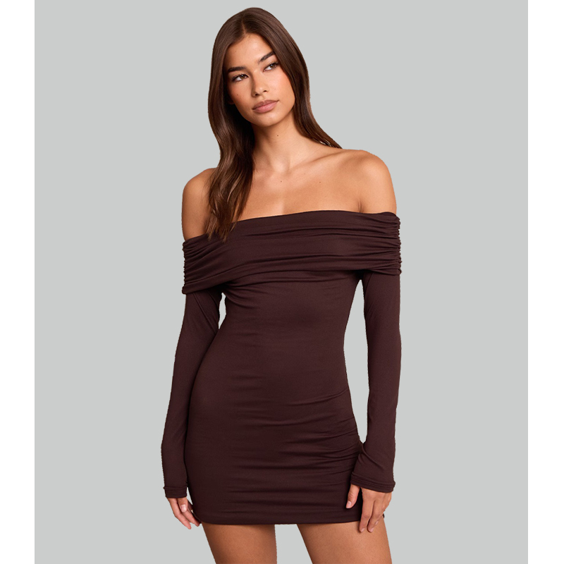 Off Shoulder Bodycon Dress