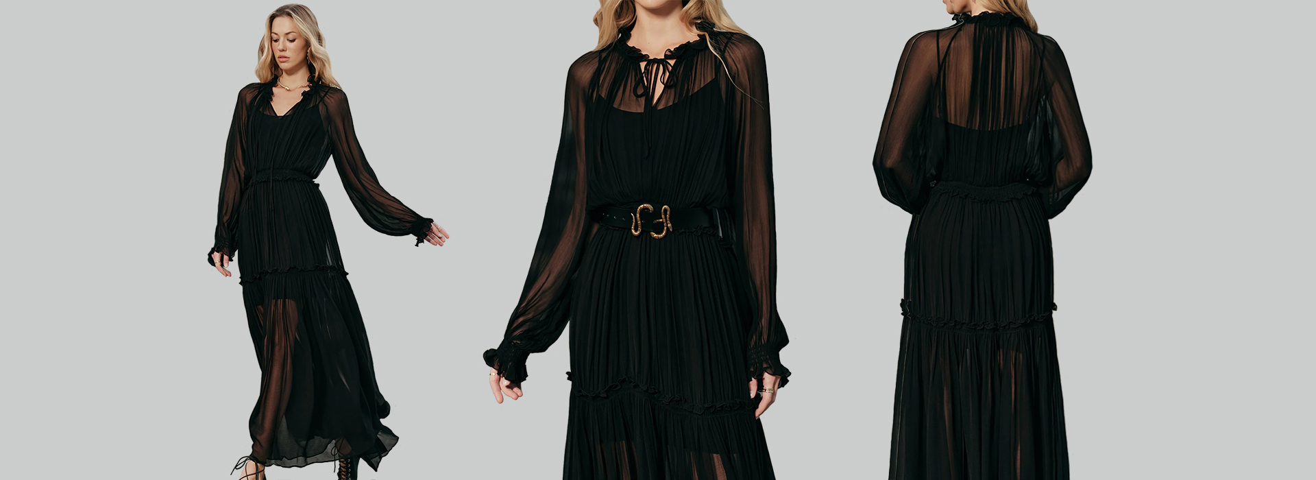 Custom Chiffon Dress Manufacturer
