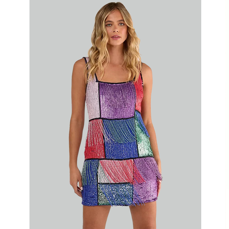 Sequin dress B7