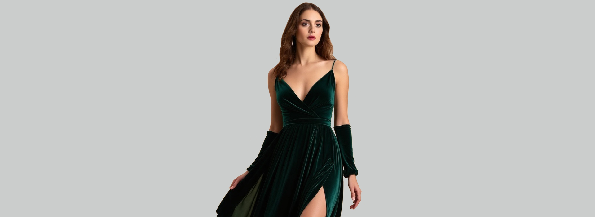Custom Velvet Dress Manufacturer in China