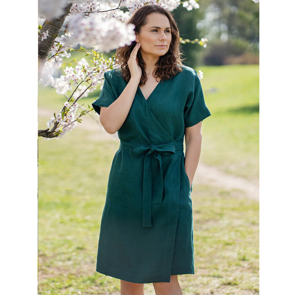 Linen Dress B5-