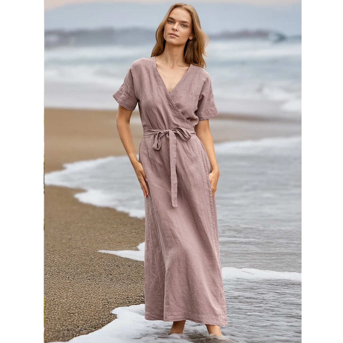 Linen Dress B6-