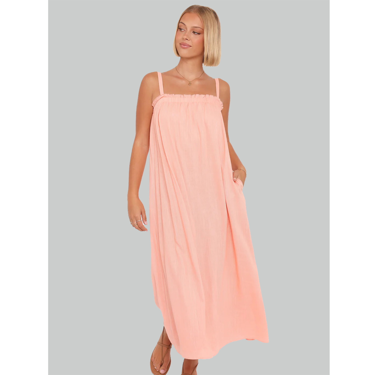 Linen Dress C3-