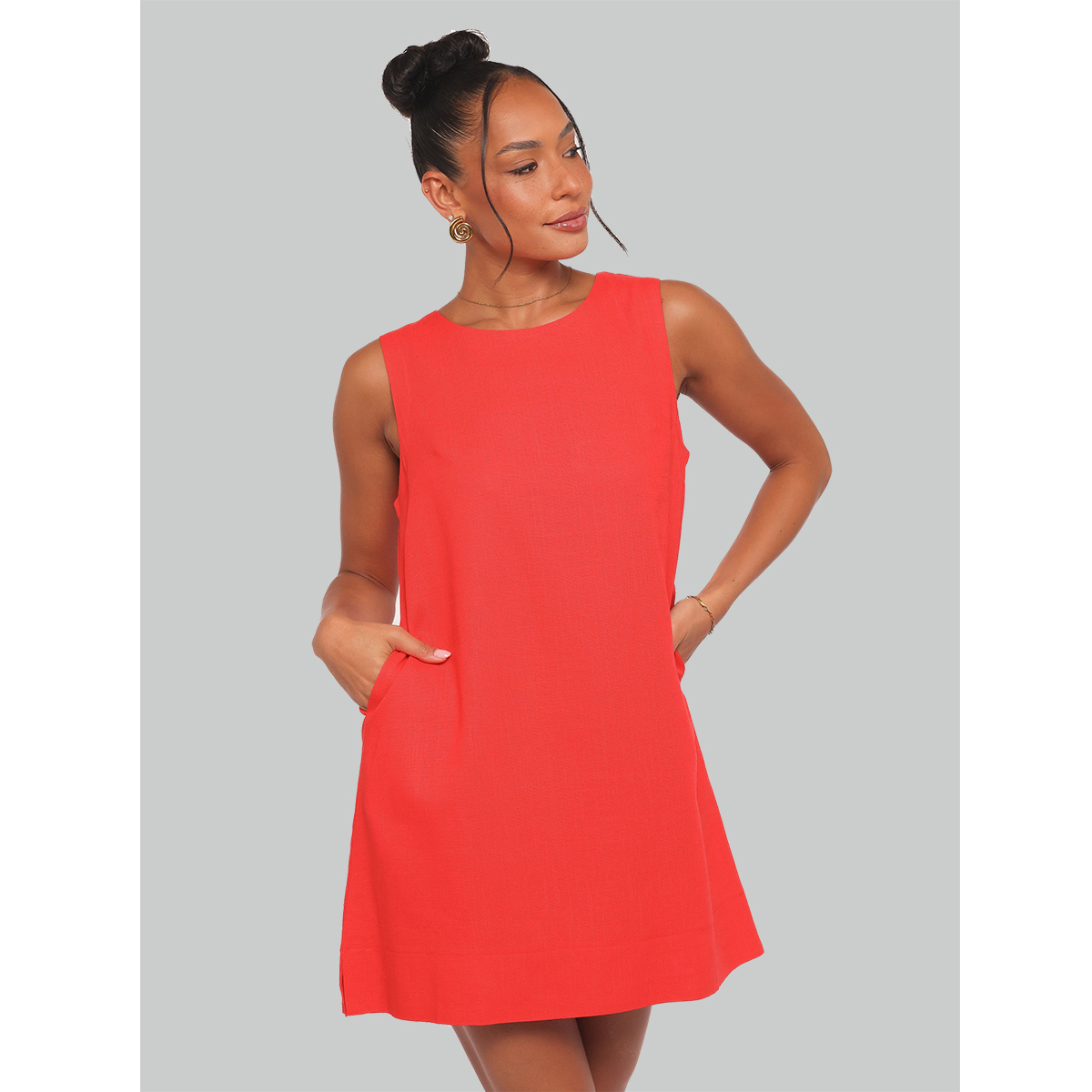 Linen Dress C7-