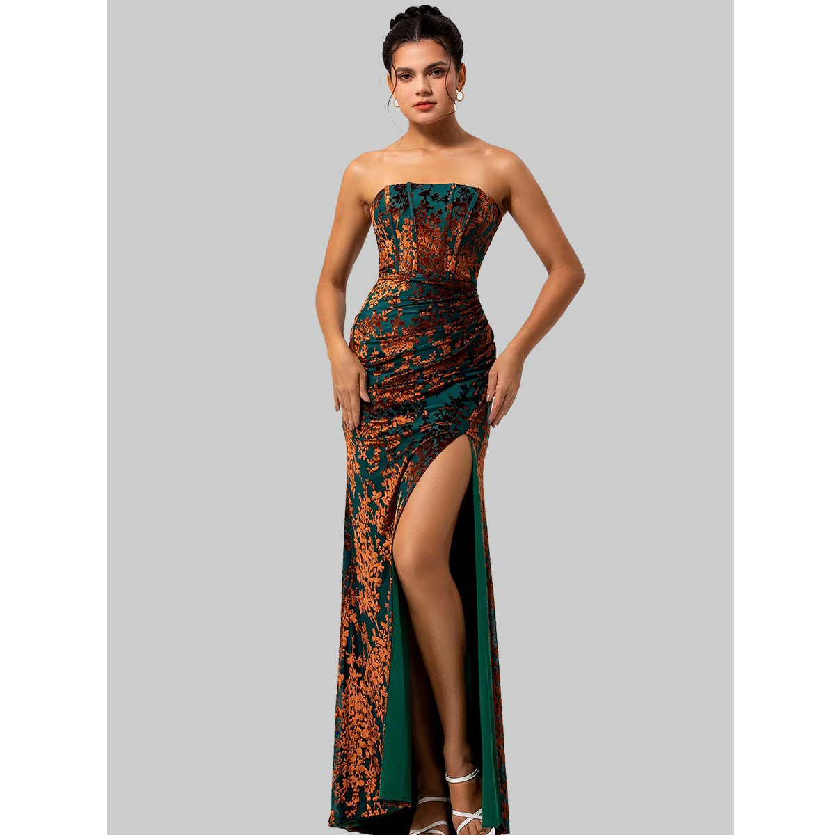 Velvet dress B12-