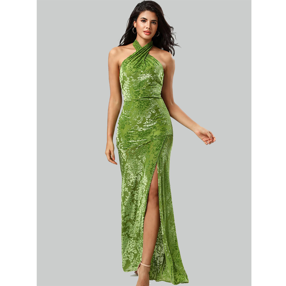 Velvet dress B9-