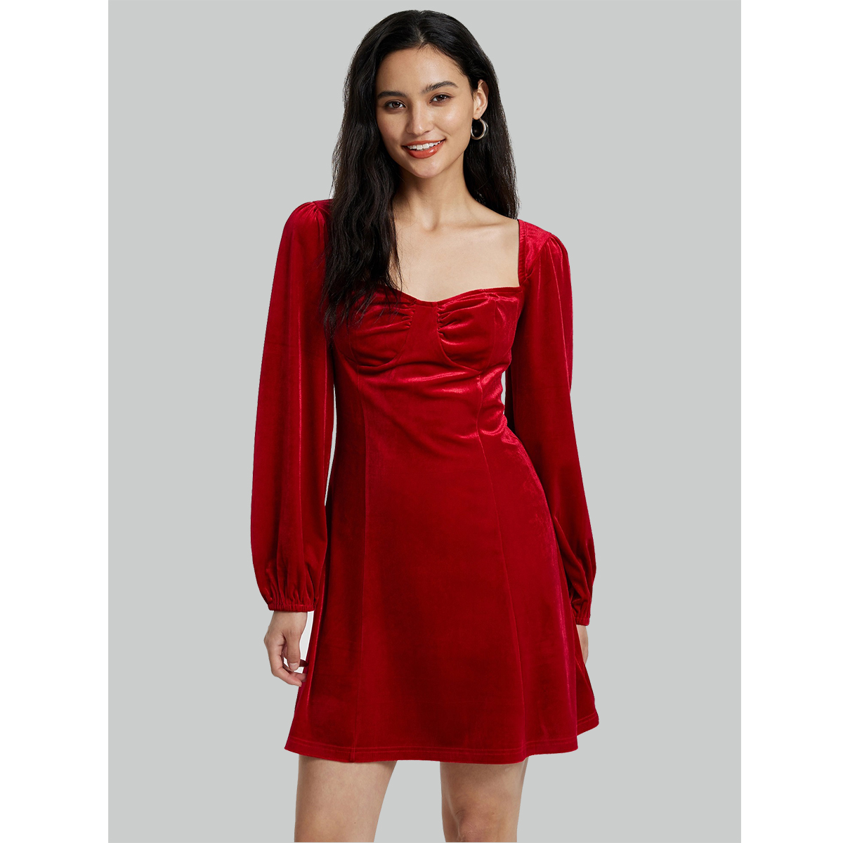 Velvet dress C8-
