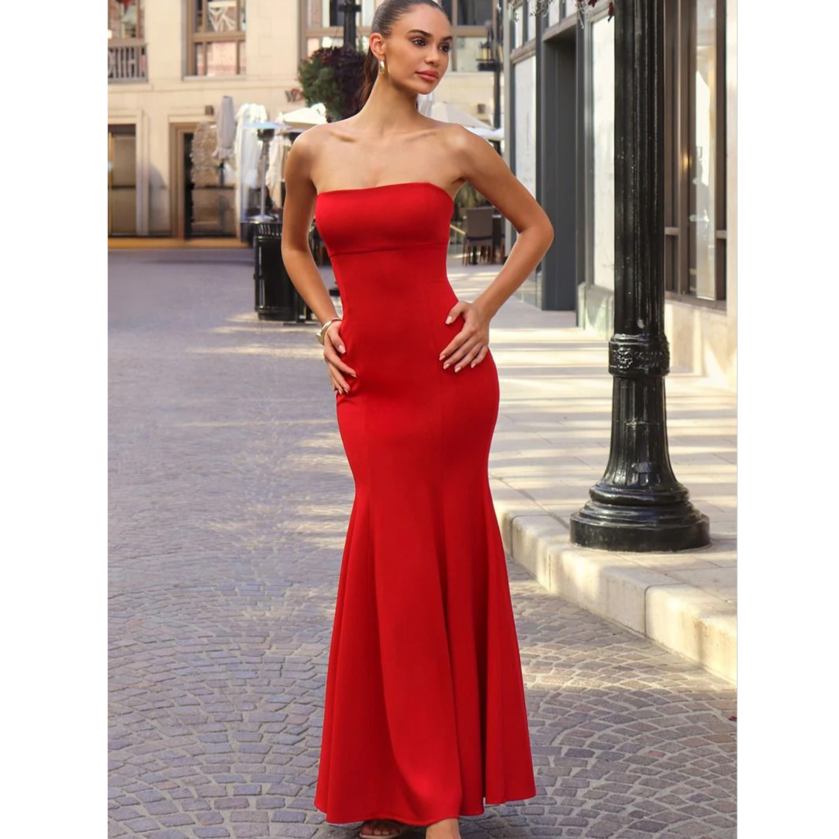 B 1-A091A02 Luxury Mermaid Dress