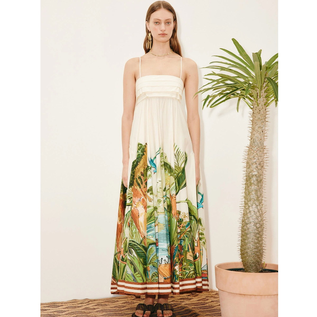 B 1-A115A08 Eco Friendly Resort Dress