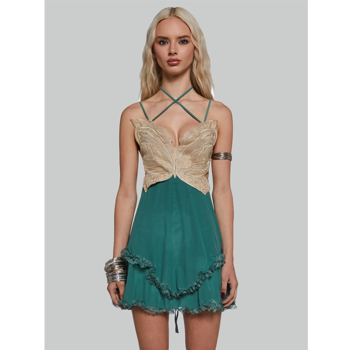 B 1-A124 Rave Dress 05