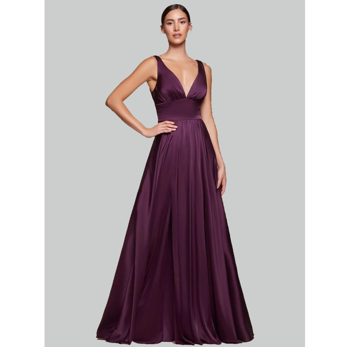 Silk A Line Dress