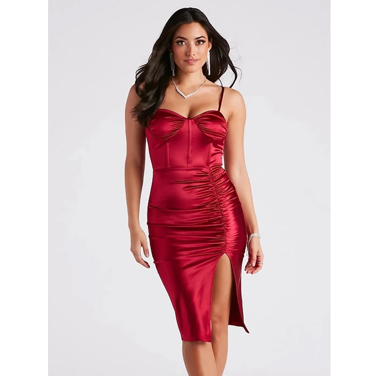 Red Cocktail Dress