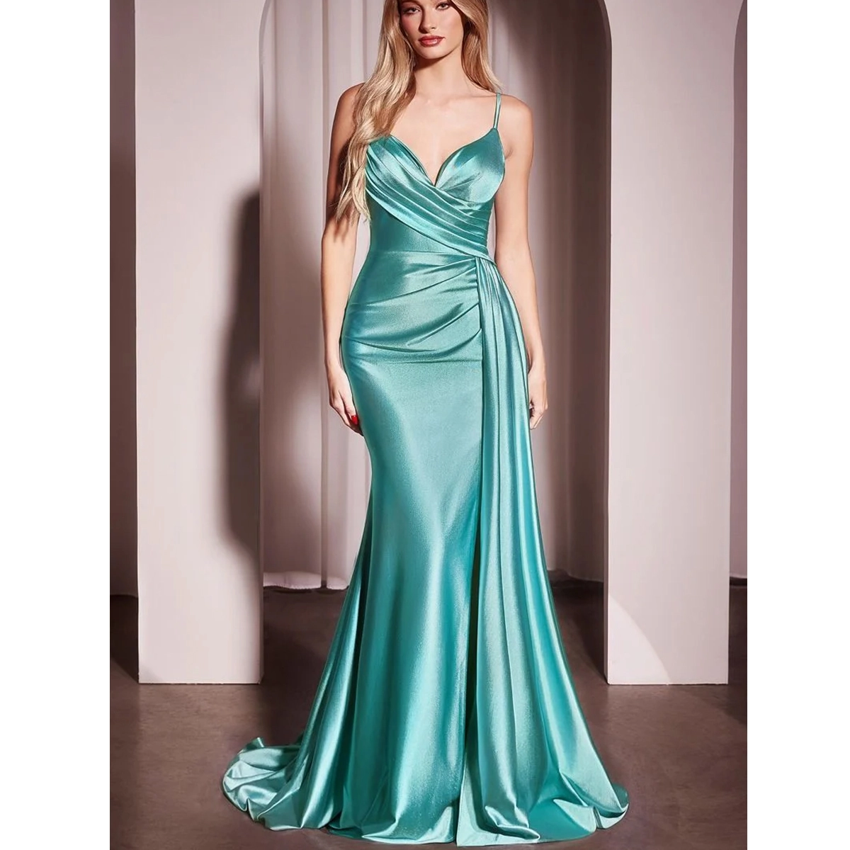 Satin Dress