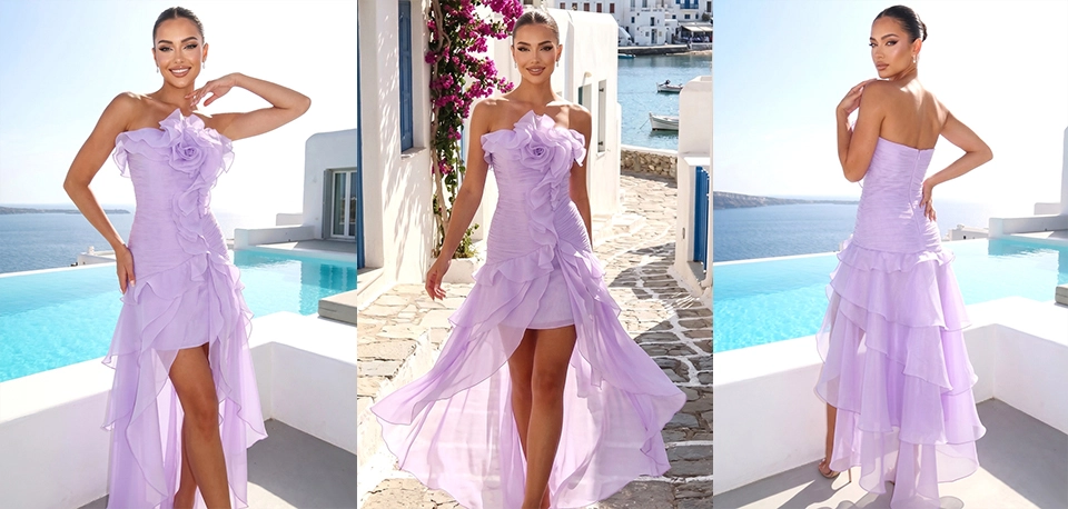 Ruffle-Cocktail-Dress