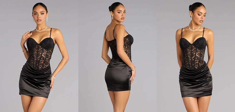 Corset-Mini-Dress