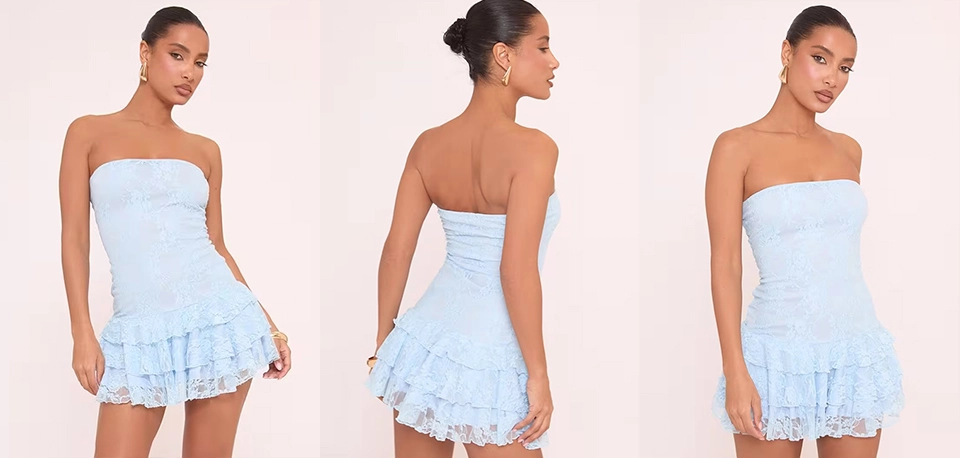 Bandeau-Mini-Dress