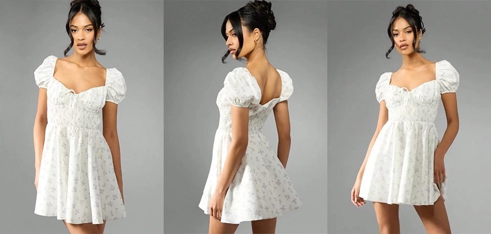 Empire-Waist-Mini-Dress