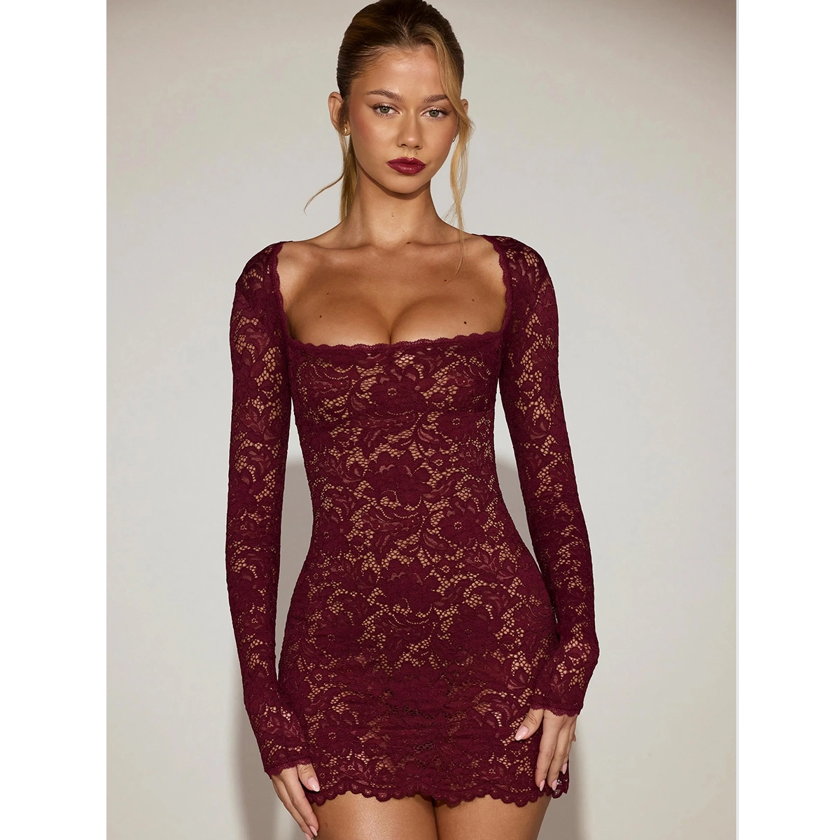 Common Lace Mini Dress Production Issues