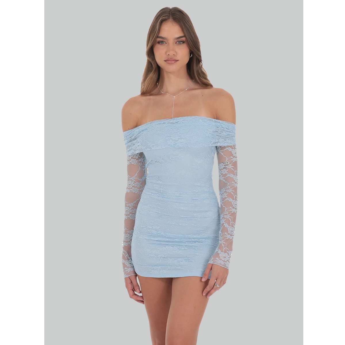 Off Shoulder Lace Dress