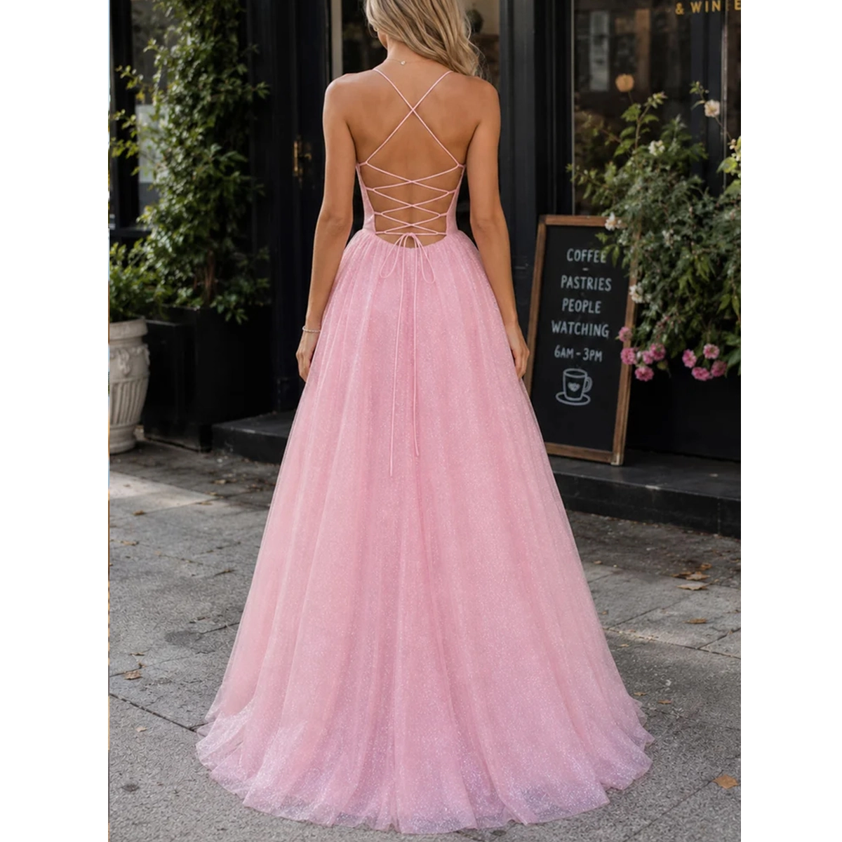Backless Prom Dress