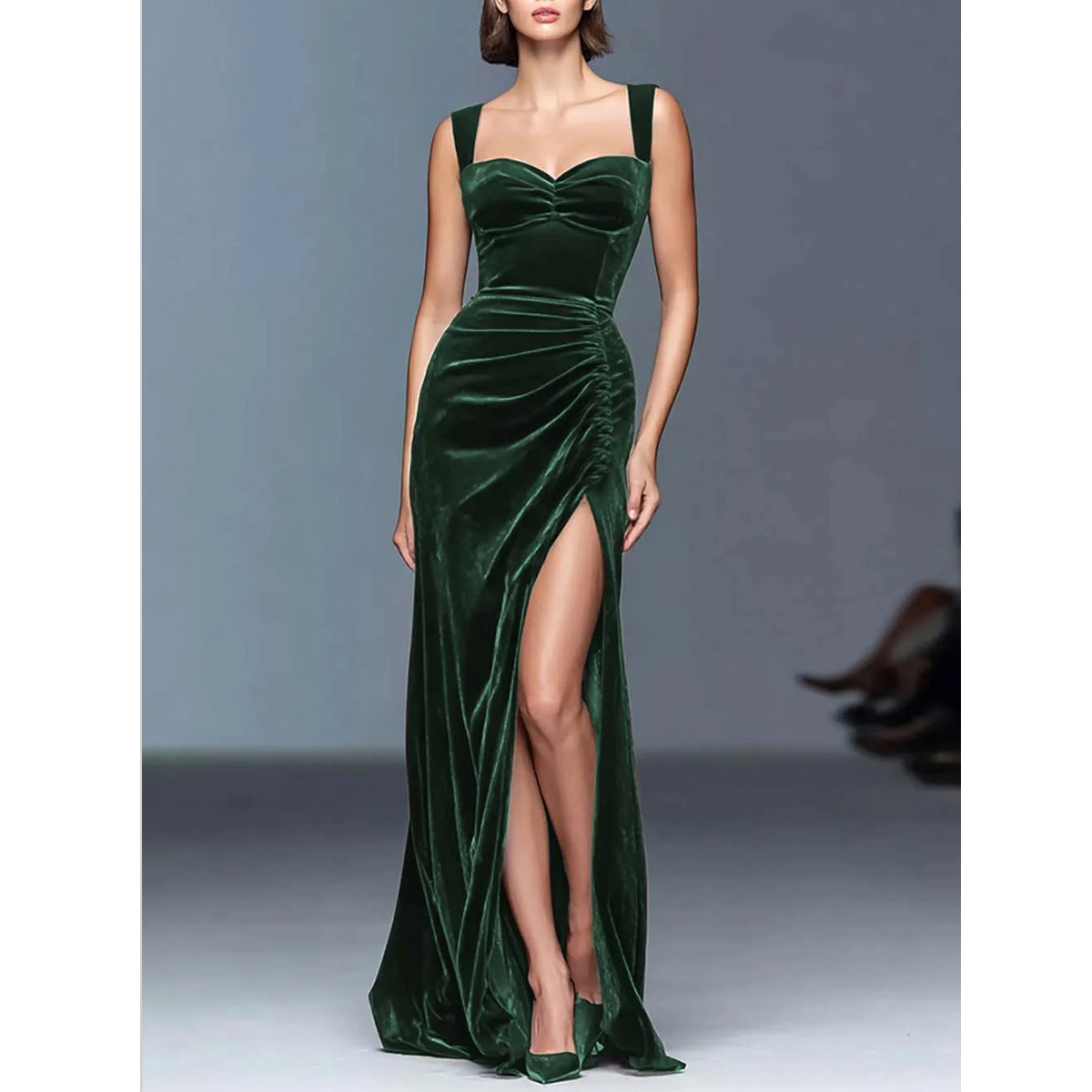 Velvet Prom Dress