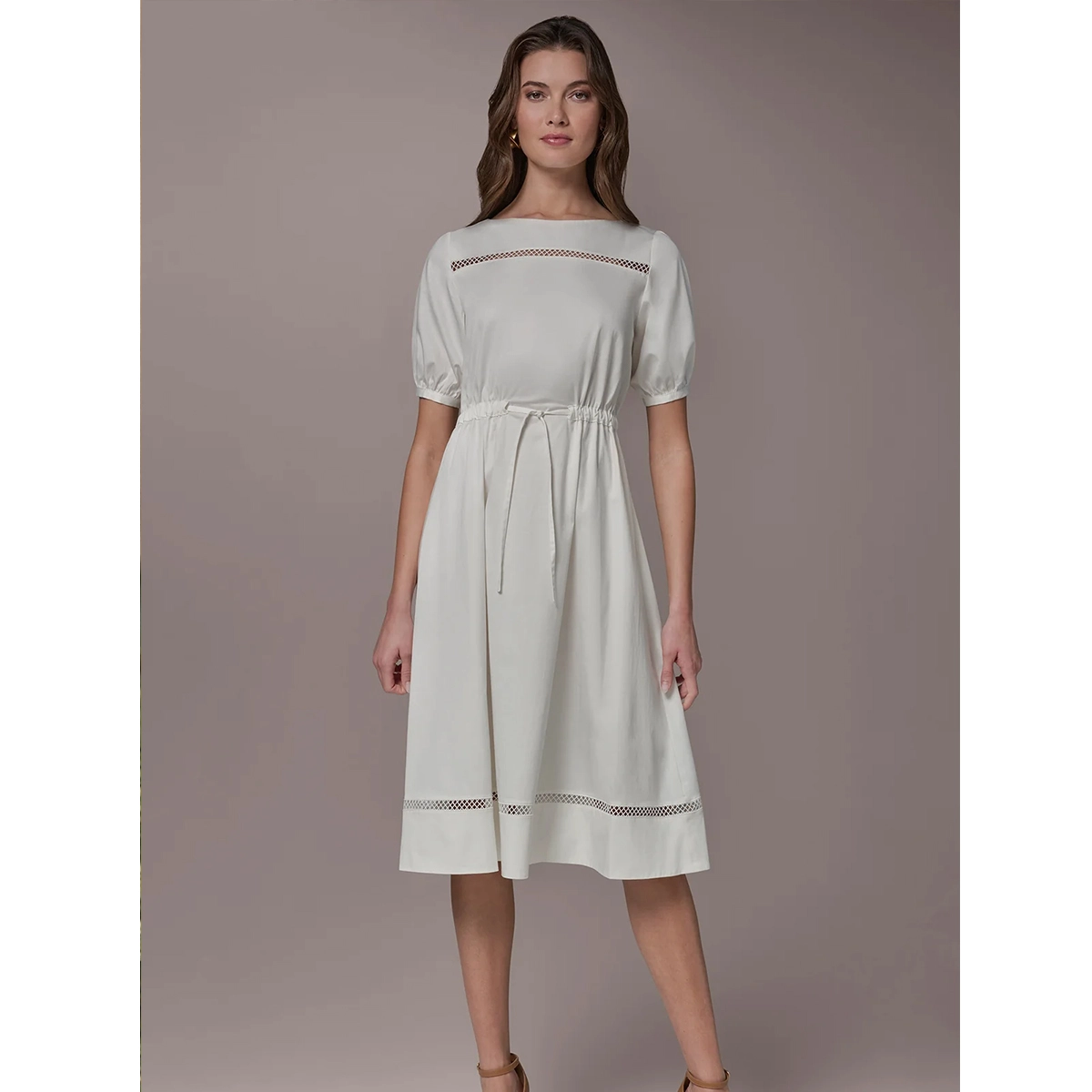 Cotton A-Line Dress
