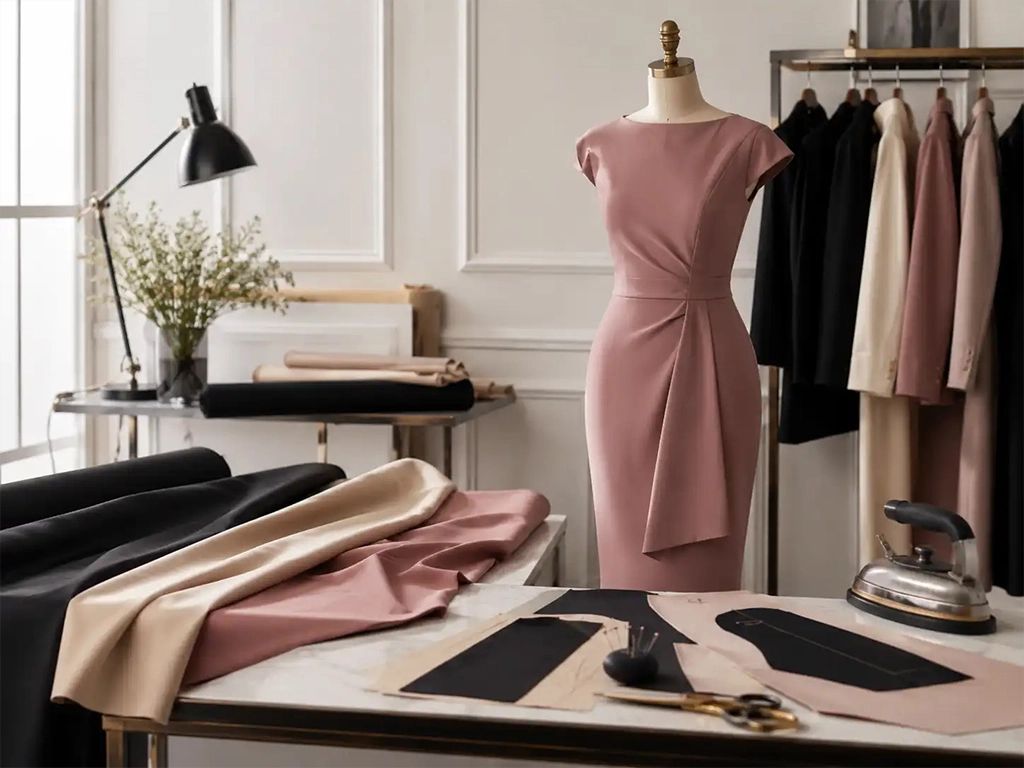 Crepe-and-Suiting