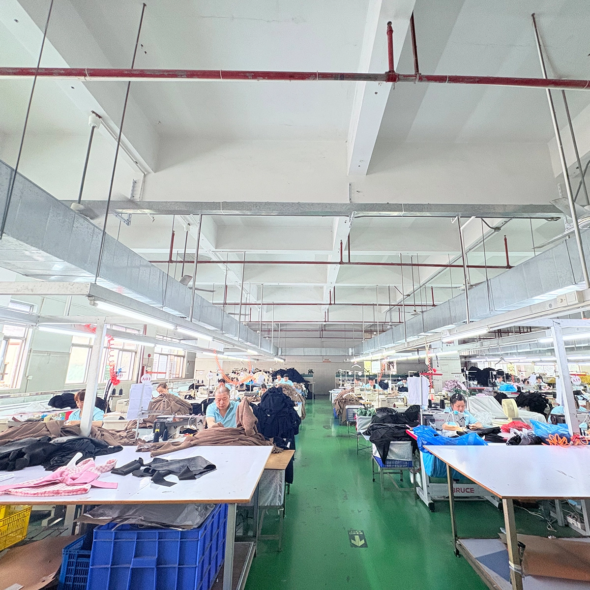 Custom Dress Manufacturer Sewing Room