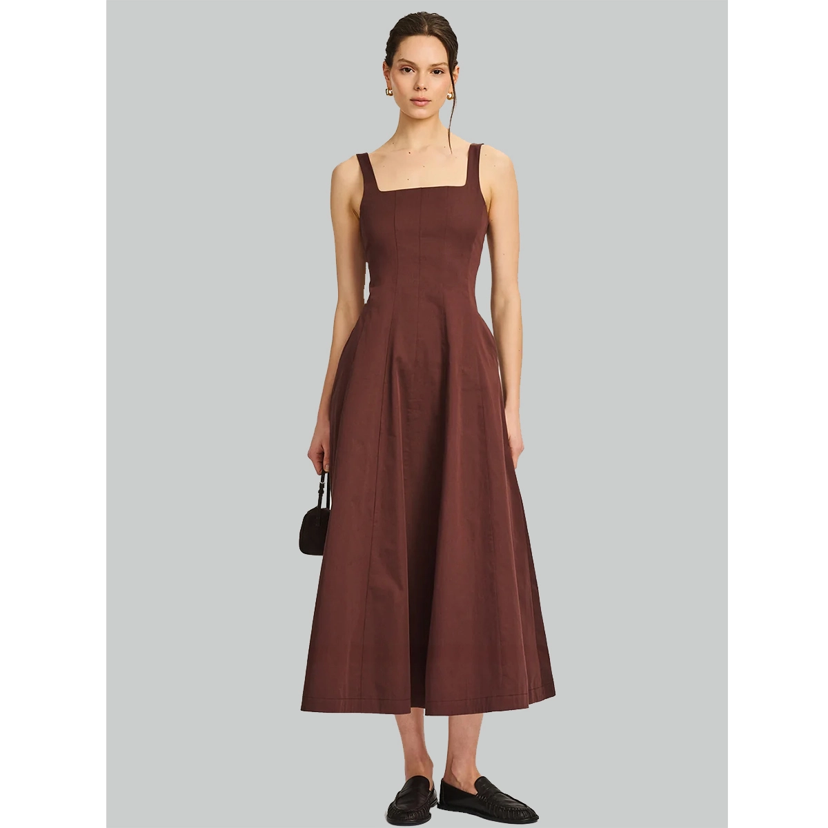 Cotton Midi Dress