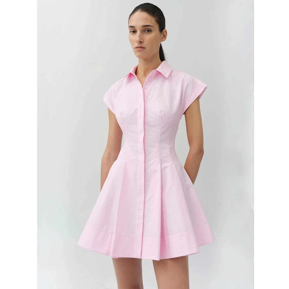 Cotton Mini Dress
