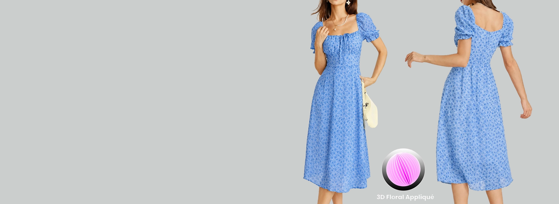 Custom Chiffon Midi Dress Manufacturer | ODM & OEM Clothing Factory