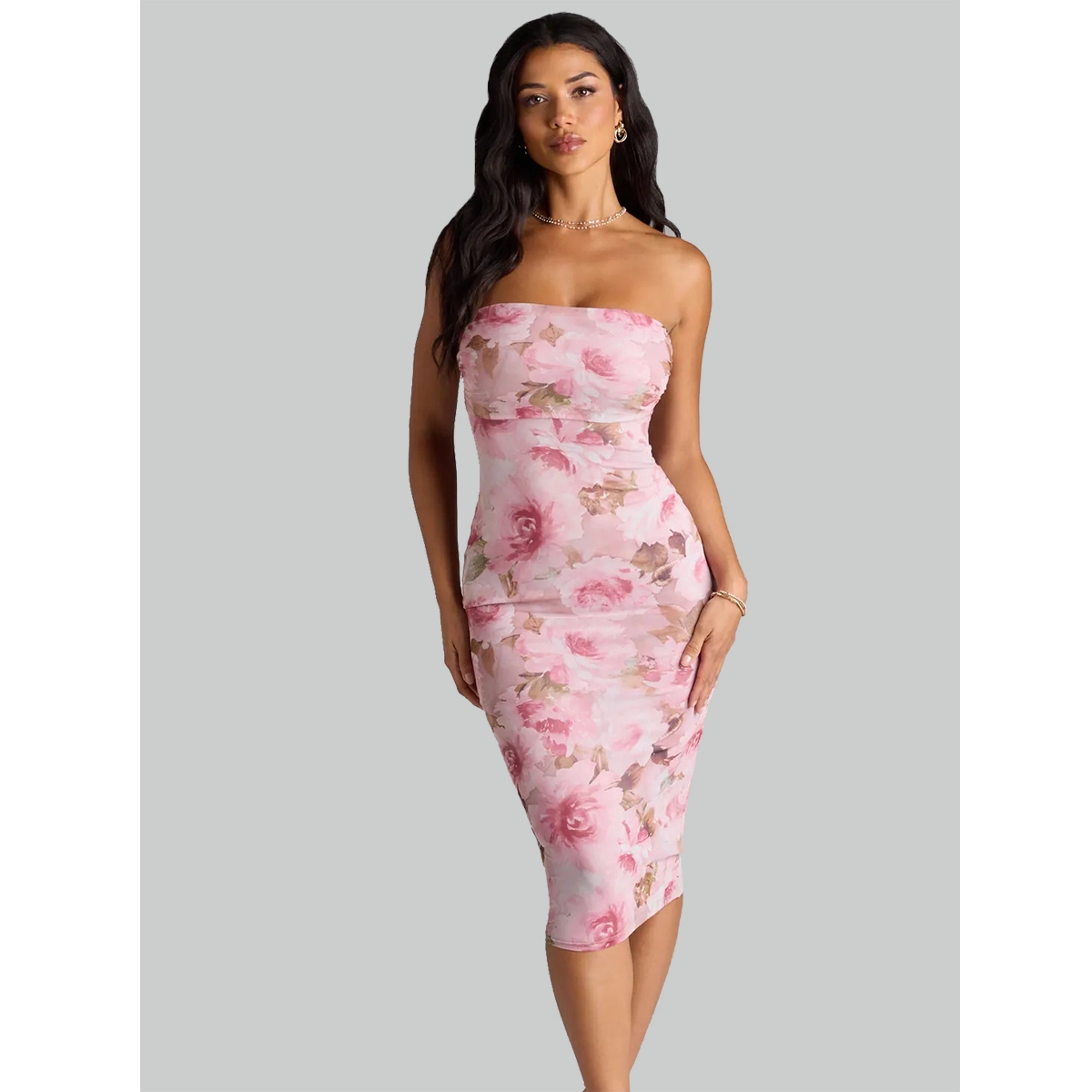 Floral Bodycon Dress