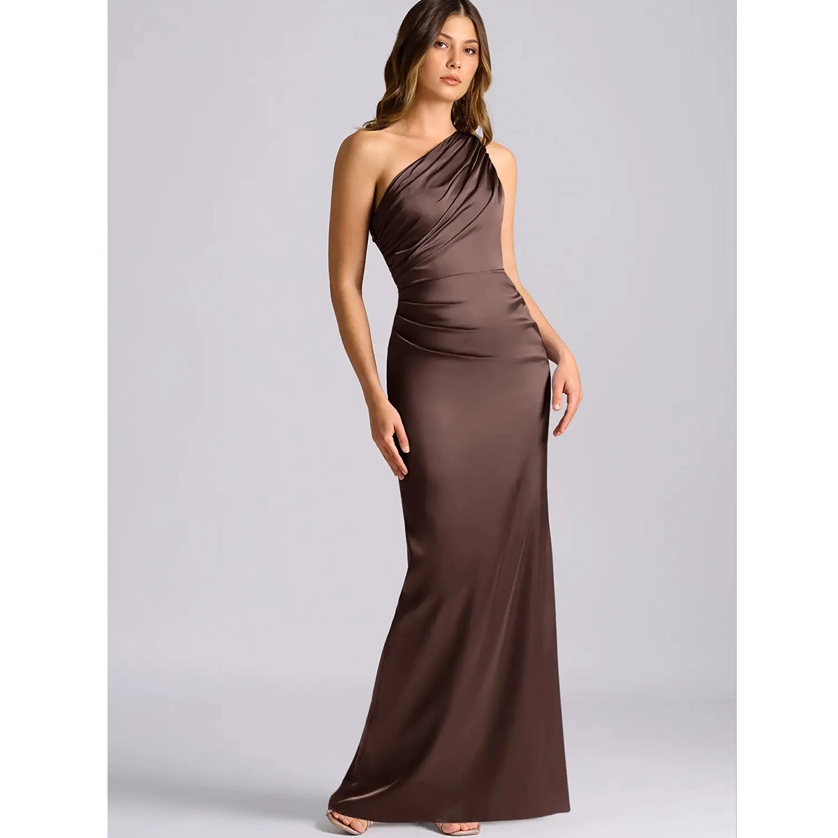One Shoulder Bridesmaid Dress