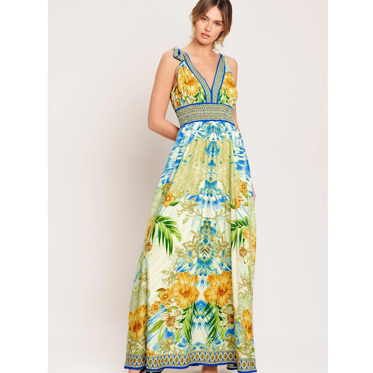 Printed Resort Dress