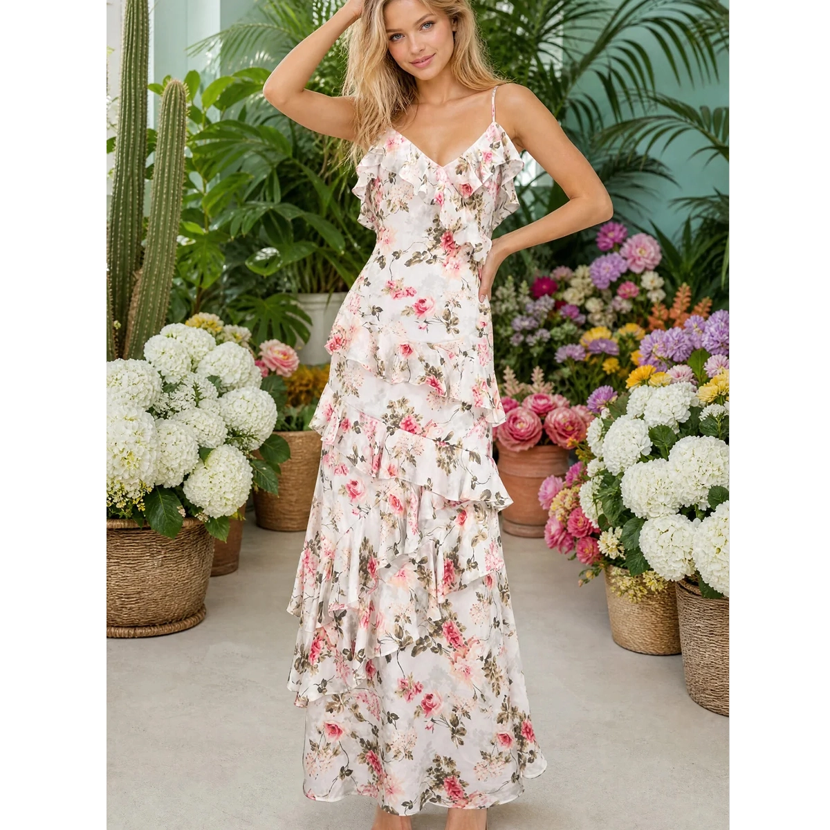 Summer Floral Dress