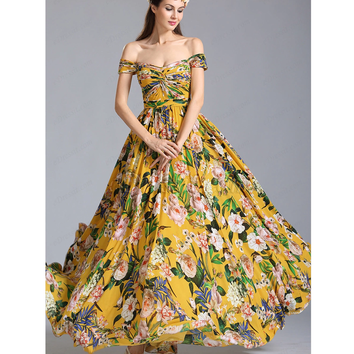 Summer Off Shoulder Dress