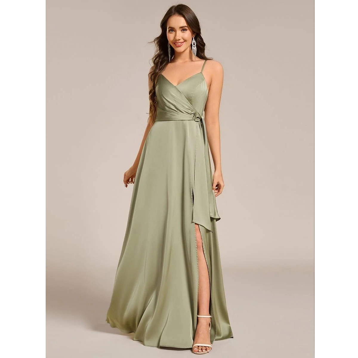 Wrap Bridesmaid Dress