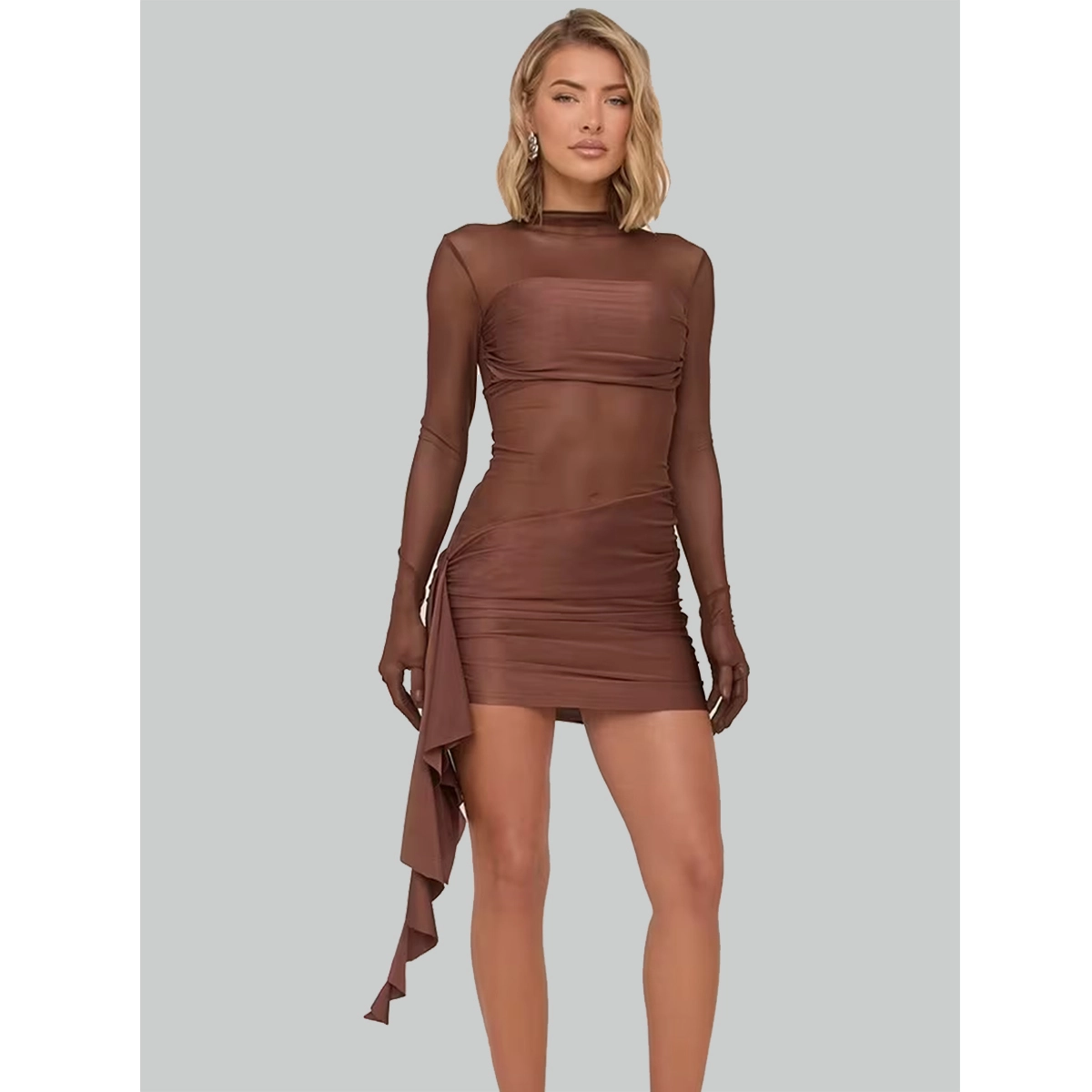 mini mesh dress